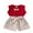 Red, variant on Bagilaanoe 2pcs Toddler Baby Girl Shorts Set Sleeveless Tank Tops + Shorts 6M 12M 18M 24M 3T 4T Kids Casual Summer Clothes