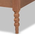 thumbnail image 4 of Baxton Studio Cielle Mid-Century Wood Platform King Bed in Ash and Walnut, 4 of 9