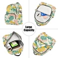 thumbnail image 5 of FORMRS Mini Backpack Purse for Women Travel Daypack Casual Shoulder Bag, Floral Wave, 5 of 7