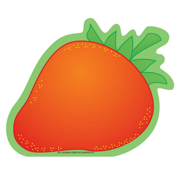 SHAPES ETC. Large Notepad - Strawberry