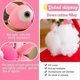 thumbnail image 4 of 13.8" Goldfish Stuffed Animal Soft Cute Fish Plush Pillow Toy Gift for Girls,Pink, 4 of 5