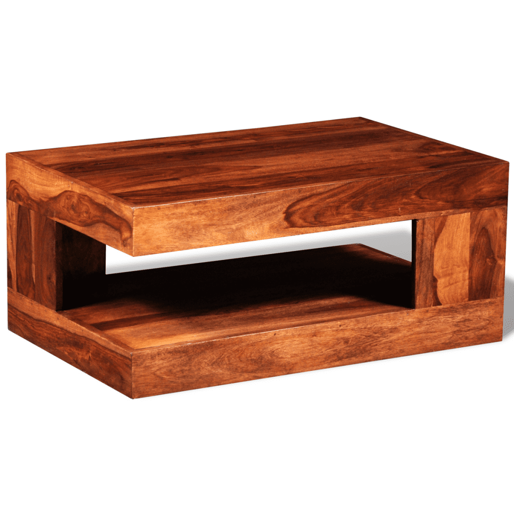 vidaXL Sheesham Solid Wood Coffee Table