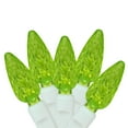 thumbnail image 3 of Vickerman 100 Lime C6 LED Single Mold Light on White Wire, 34' Christmas Light Strand, 3 of 4