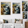thumbnail image 4 of Designart "Peninsula Cilf Ireland Dingle wall art II" Nautical & Beach Floater Framed Canvas Print, 4 of 7