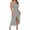 Gray, variant on Azrian Summer Dresses,Plus Size Women Dress Women's Summer Solid Strapless Long Dress Beach Split Dress Party Club Dress