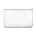 thumbnail image 1 of pitrice 10 Pieces Zipper Pouch Container Convenient PVC Documents Pouches Document Holding Bag Storage Containers for Home Office School A6 Transparent, 1 of 5