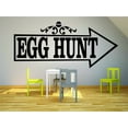 thumbnail image 1 of Decal Wall Sticker : Egg Hunt Easter Holiday Decoration 12x18 Inches, 1 of 2