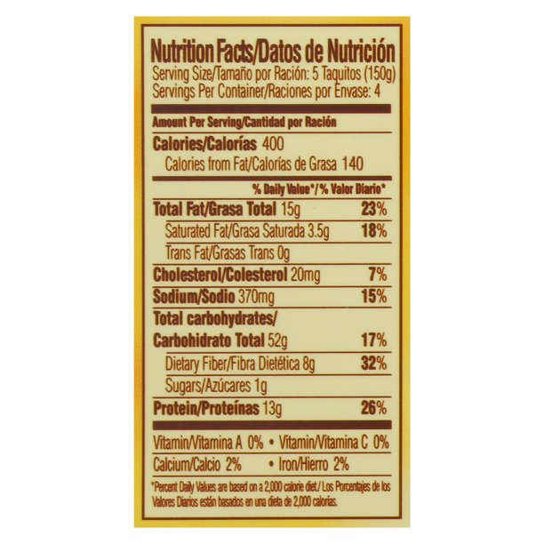 GOYA Beef Taquitos 20 Ct. 1lb 5oz