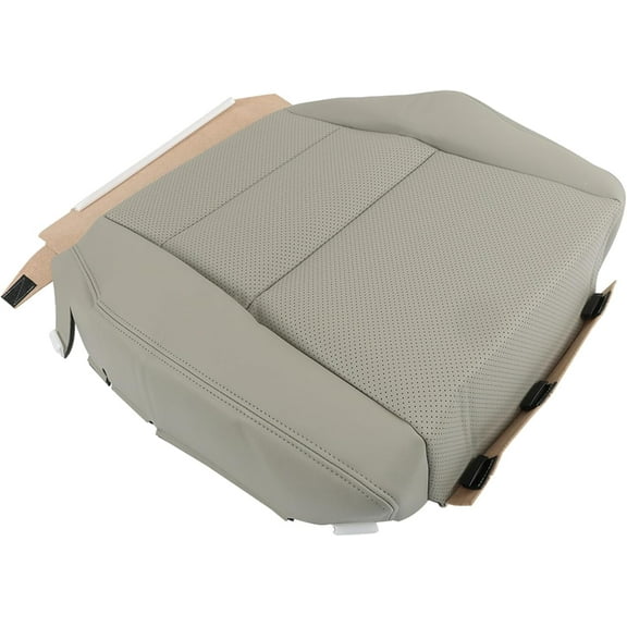 labwork Front Passenger Side Gray Perforated Artificial Leather Seat Cover Replacement for 2007 2008 2009 2010 2011 2012 Acura RDX