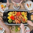 thumbnail image 7 of Electric Contact Grill Grey Double Grill Plates Indoor Tabletop, 7 of 7