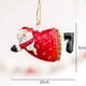 thumbnail image 3 of Adorno colgante de buzón de metal rojo de hierro para árbol de Navidad, cartas para Papá Noel, decoración navideña para el hogar, 3 of 5