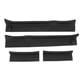 thumbnail image 2 of Kit de Los Sill Guards, Cobertura Completa Resistente A Presión de Goma Negra 4 Puertas de Entrada para JL JT 2018-2024, 2 of 7