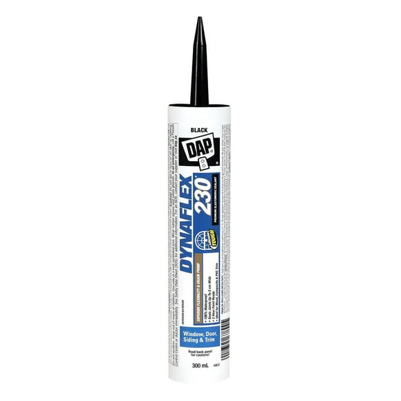 DYNAFLEX 230® Scellant élastomère de première qualité Noir Dynaflex 230, Scellant, Noir, 300 ml