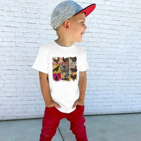 

Hbdhejl Toddler Boys Girls Shirts Kids America Flag Shirts 4Th Of July T Shirt Cotton Patriotic Tops Tee Independence Day Clothes Outfits White 12-13 Years
