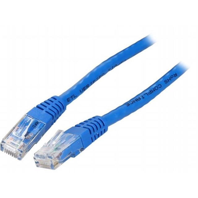25 ft. Blue Molded Cat6 ETL Verified UTP Patch Cable