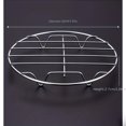 thumbnail image 1 of Upgrade Your Cooking Game with Our Household 304 Stainless Steel Steaming and Grill Rack - Perfect Size, Heat-Resistant, and Easy to Use!, 1 of 4