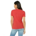 thumbnail image 2 of Ladies' Relaxed Triblend T-Shirt RED TRIBLEND L, 2 of 4