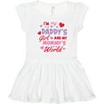 thumbnail image 3 of Inktastic Valentine's Day I'm My Daddy's Girl and My Mommy's World Girls Toddler Dress, 3 of 5
