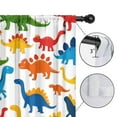 thumbnail image 4 of Blackout Kids Curtains,Cute Dinosaur Pattern Childrens Insulated Curtains Set Of 2,Bedroom Essentials,Toddler Room Decor 42x63in(106x160cm), 4 of 4