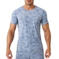 thumbnail image 5 of Camo T Shirts for Men 2026 Summer Casual Lightweight Breathable Short Sleeve Crewneck Workout Running Tee Shirt, 5 of 9