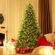 thumbnail image 2 of Costway Árbol de Navidad preiluminado de 210 cm, forma rápida de 3 minutos con temporizador y conector de alimentación rápido, 2 of 4
