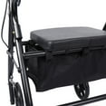 Octpeak Walker Bag,4 Wheeled Walker Rollator Wheelchair Frame Replacement Storage Bag