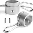 thumbnail image 2 of 2 Pcs Flag Pole Ring Aluminum Alloy For 0.75-1 In Pole° Rotating Replacement, 2 of 8