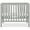 Cool Grey, variant on Dream On Me, Edgewood 4-in-1 Convertible Mini Crib, Olive