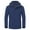 Navy, variant on Rain Jacket for Men Casual Long Sleeve Full Zip Waterproof Raincoat Trendy Winter Warm Fleece Lined Travel Hiking Rain Coat Windbreaker with Hood