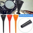Wozhuob Beveled Mouth Oil Funnel with Long Spout and Neck HandsFree