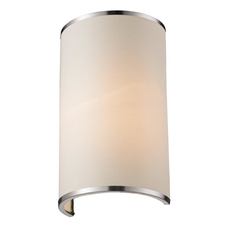 6 Cameo 1 Light - New zlite Product Cameo Collection 1 Light Wall Sconce in Brushed Nickel Finish Sold by VaasuHomes