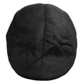 thumbnail image 1 of Boina de lino Sunnimix Cabbie Gatsby Newsboy Gorra Plana color negro, 1 of 8