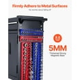 thumbnail image 3 of Magnetic Socket Organizer Set 4PCS Socket Trays for Metric and SAE, Blue & Red Tool Holders with 108 Slots, Strong Magnetic Base, Reinforced ABS, Garage Workshop Auto Repair Socket Storage Solution, 3 of 11
