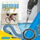 thumbnail image 5 of Herramienta destapadora de inodoros: resorte de acero al manganeso 65 de alta resistencia, limpiador de tuberías con curva en S, destapador de desagües con codo de ajuste hermético, desatascador de, 5 of 7