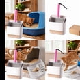 thumbnail image 6 of Stainless Steel Cat Litter with Stand for Indoor Use - Sifting Nonstick Cat Poop Rake with Coarse and Fine Grids All Litter Pan matching Pet, 27.7 cm, Pink, 6 of 9