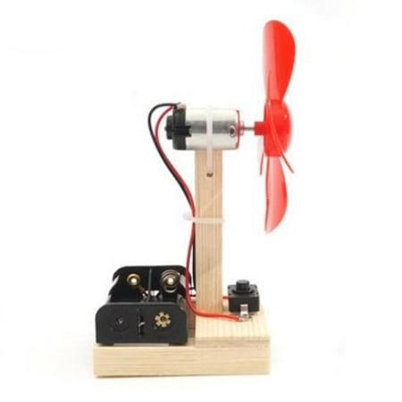 Bricolage électrique modèle de ventilateur Science jouets physique  expérience étudiant mains sur assembler