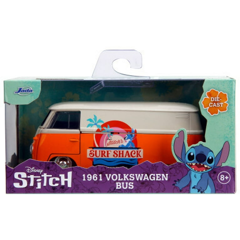 Jada Toys - 1:32 Disney Stitch - Hollywood Rides - '61 VW Bus
