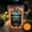 Orange, variant on Glow in the Dark Pebbles, Stepping Stones Outdoor Decor for Garden Pathway (200-1000 Pcs)