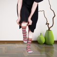 thumbnail image 4 of Calcetines de invierno 5 pares de calcetines de lana vintage para mujer, calcetines cómodos cálidos de punto grueso Xemadio CJWUS-2136, 4 of 7