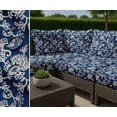 thumbnail image 7 of Soimoi Printed Waterproof Taffeta Fabric - Blue Floral Theme | 56" Wide | For Outdoor Cushions, Awnings, Table Covers & Upholstery Projects, 7 of 7