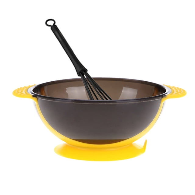 ELAYARD Foldable Hair Color Bowl 2 Set with Round Shape and ABS Material for No Mess and Reusable Use