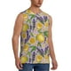 thumbnail image 2 of Balery Lavender Flowers Camisetas sin mangas para hombre, absorbe la humedad y protege contra el mal olor.-Medium, 2 of 7