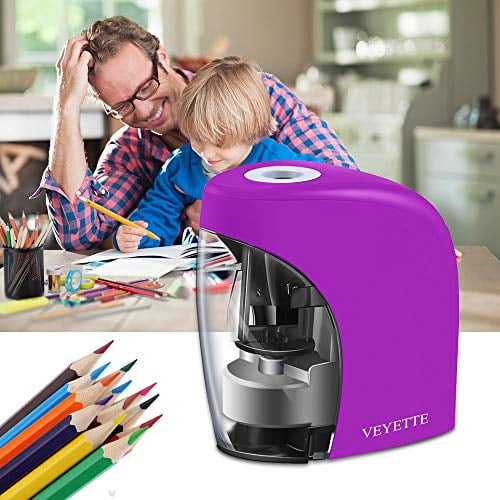 Purple Portable Pencil Sharpener Perfect Plug&Battery Electric Pencil Sharpener Purple Portable Pencil Sharpener Perfect Plug&Battery Electric Pencil Sharpener