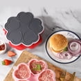 thumbnail image 4 of Beef Freezer Storage Containers Patty Maker Silicone Burger Press, 4 of 12