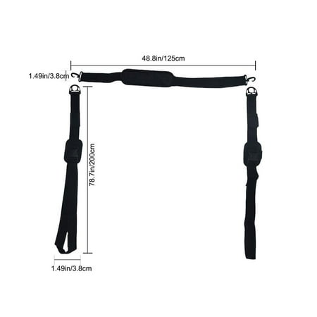 

Julam Adjustable Surfboard Straps Surfboard Harness Kayak Straps Paddle Board SUP Strap Carry Strap Adjustable Heavy-Duty Carrying Support