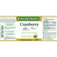 thumbnail image 3 of Nature's Bounty 4200Mg W/ Vitamin C Treat Urinary Health, Cranberry, 120Ct, 4-Pack, 3 of 6