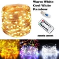 thumbnail image 5 of 66FT 200 LED Fairy Lights Plug in String Lights for Bedroom Decor,Remote Control Lights for Christmas Tree,Wedding,Birthday Party,Room Decor Lights, 5 of 6