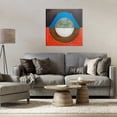 thumbnail image 3 of Stupell Industries Modern Round Rustic Symmetry Canvas Art, 24 x 24, by Matthew Finger, 3 of 8