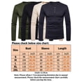 thumbnail image 2 of Frontwalk Men Sport Jersey Shirt Long Sleeve Plain Shirt V Neck Slim Top Tee Shirt, 2 of 8