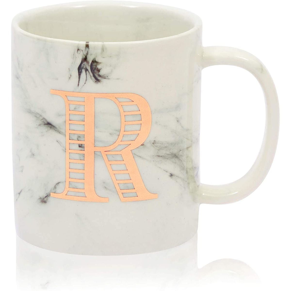 Alphabet Letter Funny Novelty Monogram Name Initial Coffee Tea Cup Mug Gift